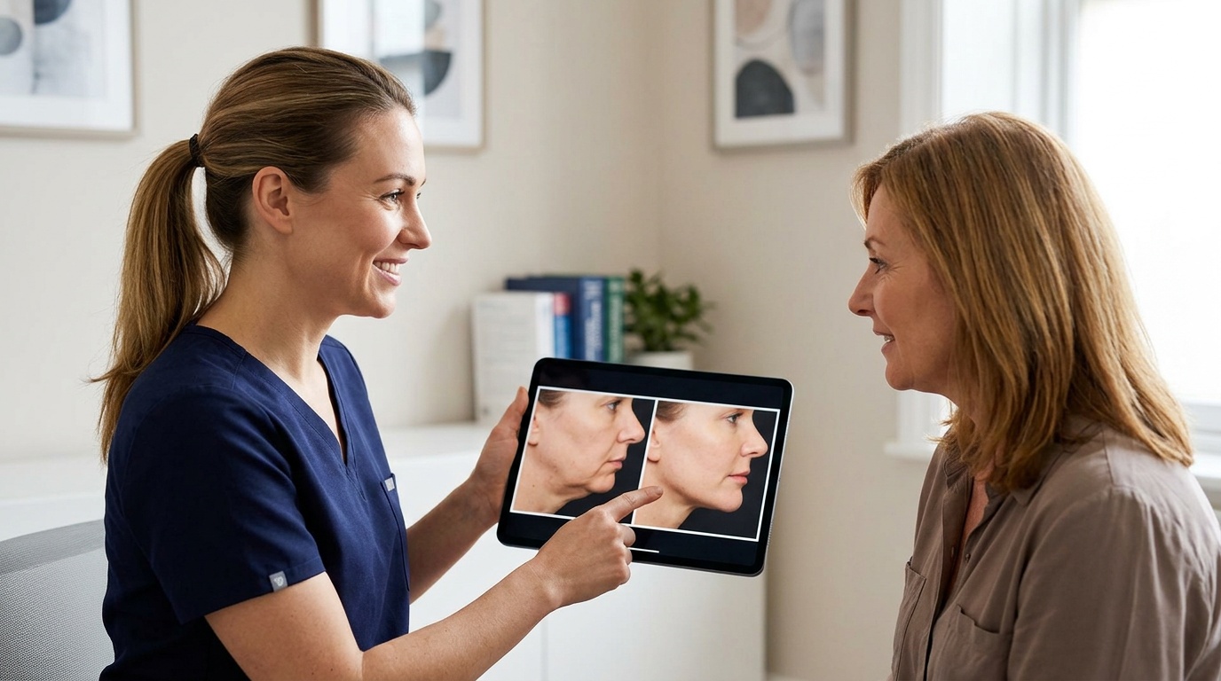 Benefits of before and after photos of a mini facelift
