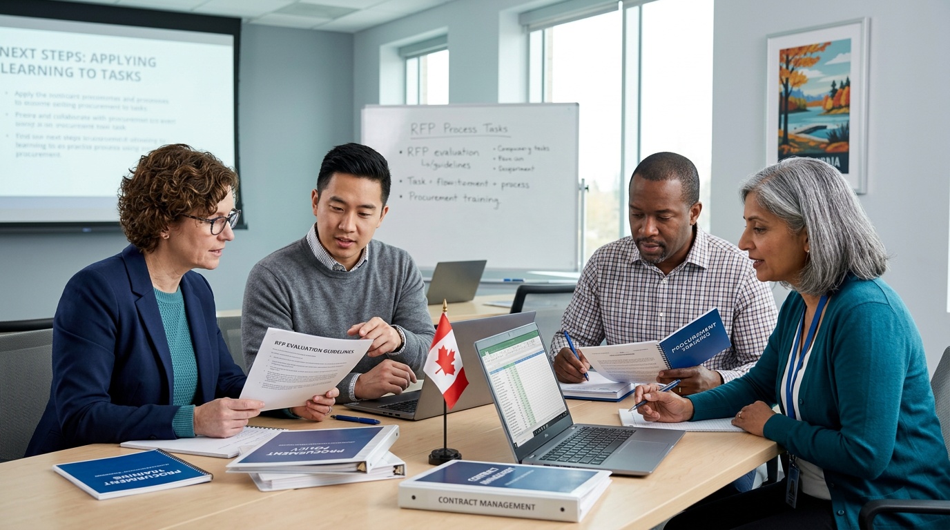 Implementing Your Procurement Training Plan: Next Steps for Teams
