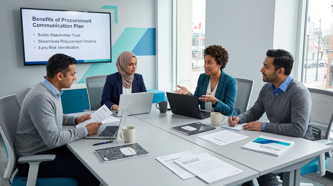 Benefits of procurement communication plan