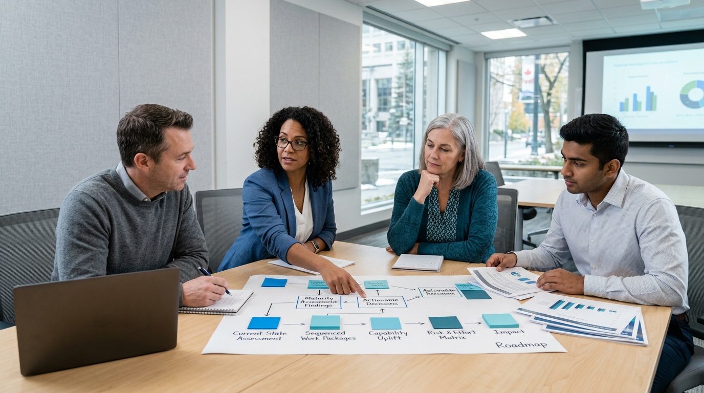 Building a Practical Roadmap from Assessment Findings to Capability Improvement