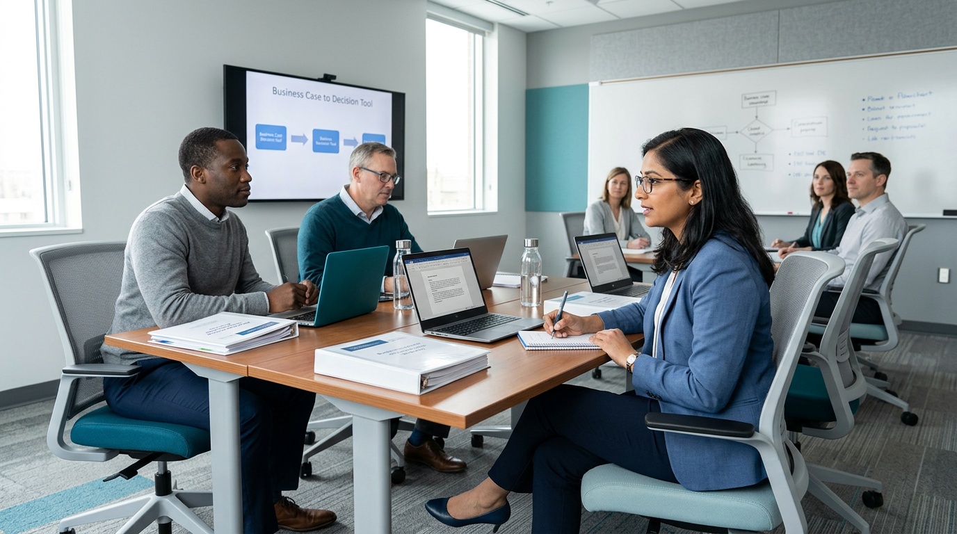 From template to decision tool: connecting the business case to the rest of the procurement