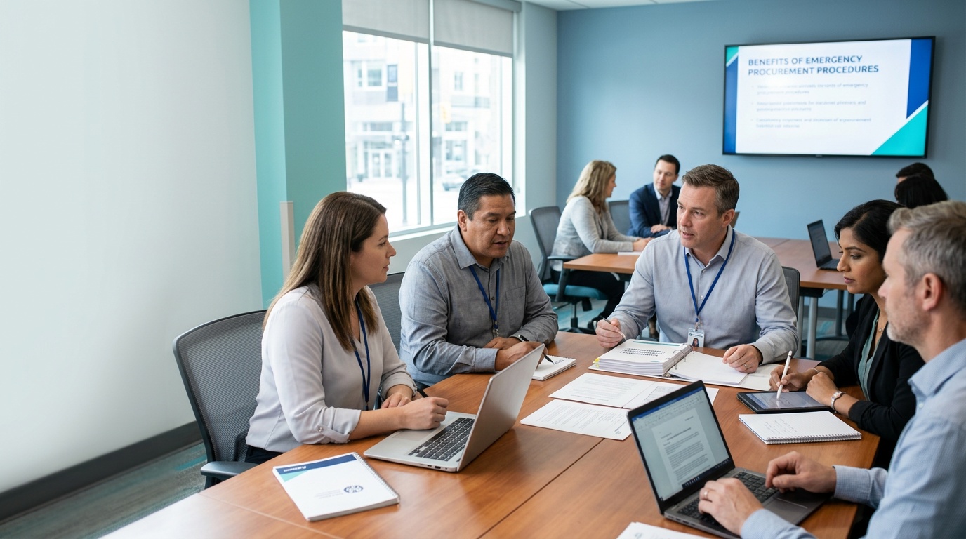Benefits of emergency procurement procedures