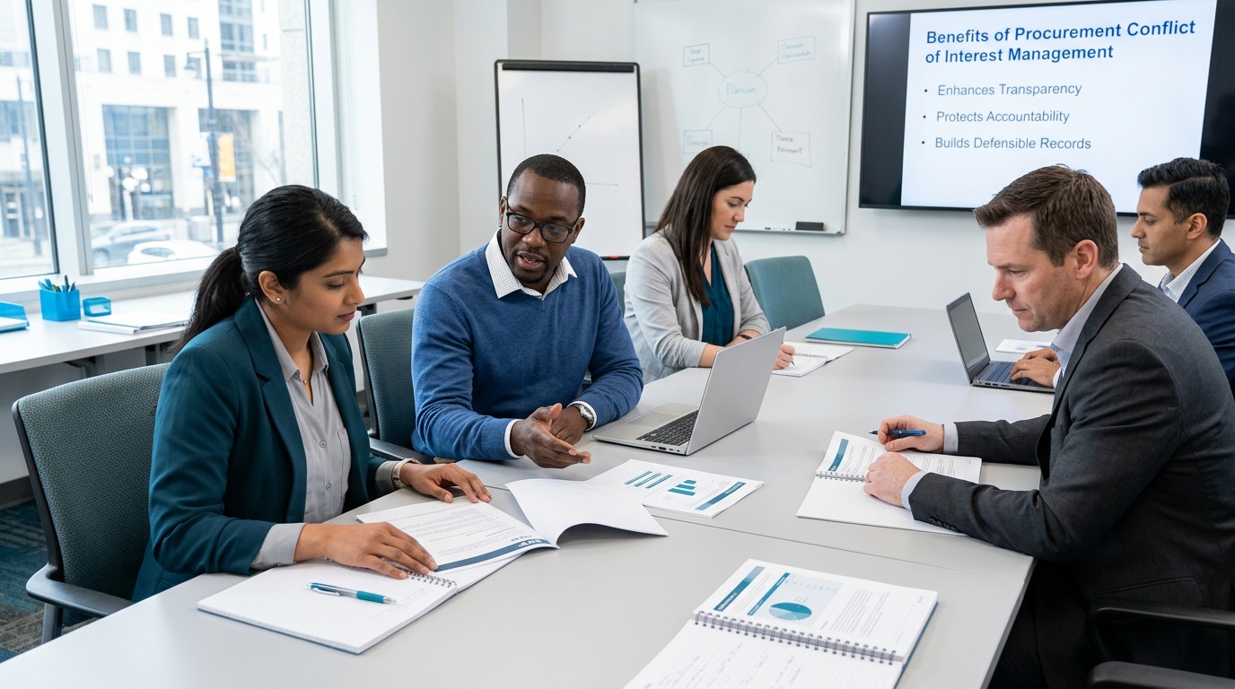 Benefits of procurement conflict of interest