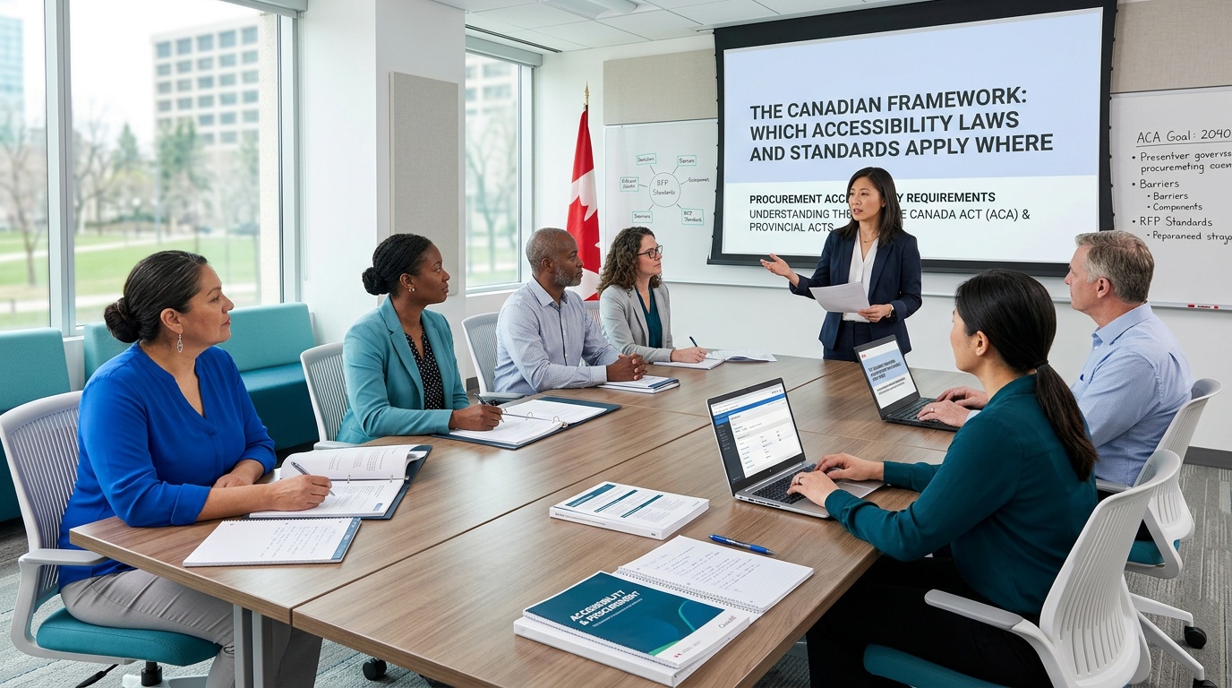 The Canadian framework: which accessibility laws and standards apply where