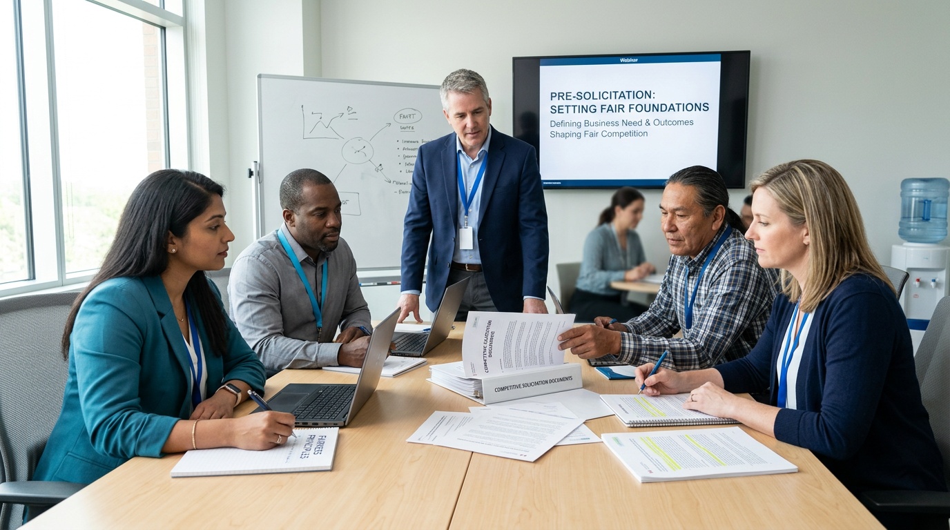 Fairness in Action: Navigating the Procurement Lifecycle
