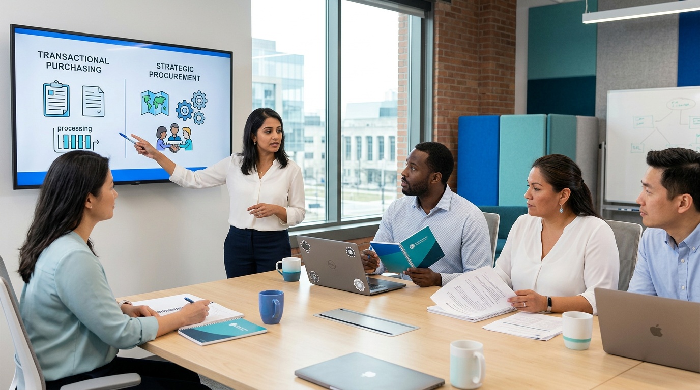 Moving beyond transactional purchasing: the shift to strategic procurement