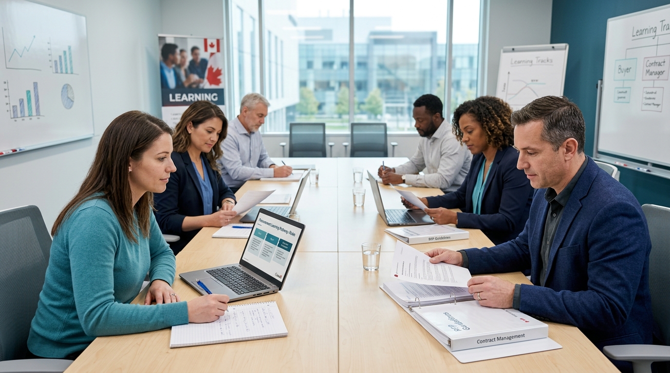 Role-Based Learning Tracks for Procurement Teams