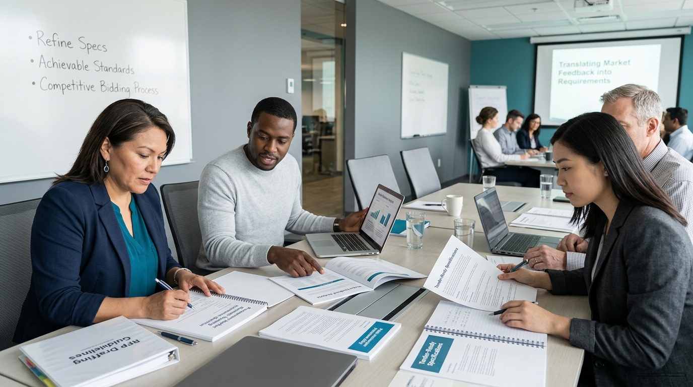 Translating Market Feedback into Tender-Ready Requirements