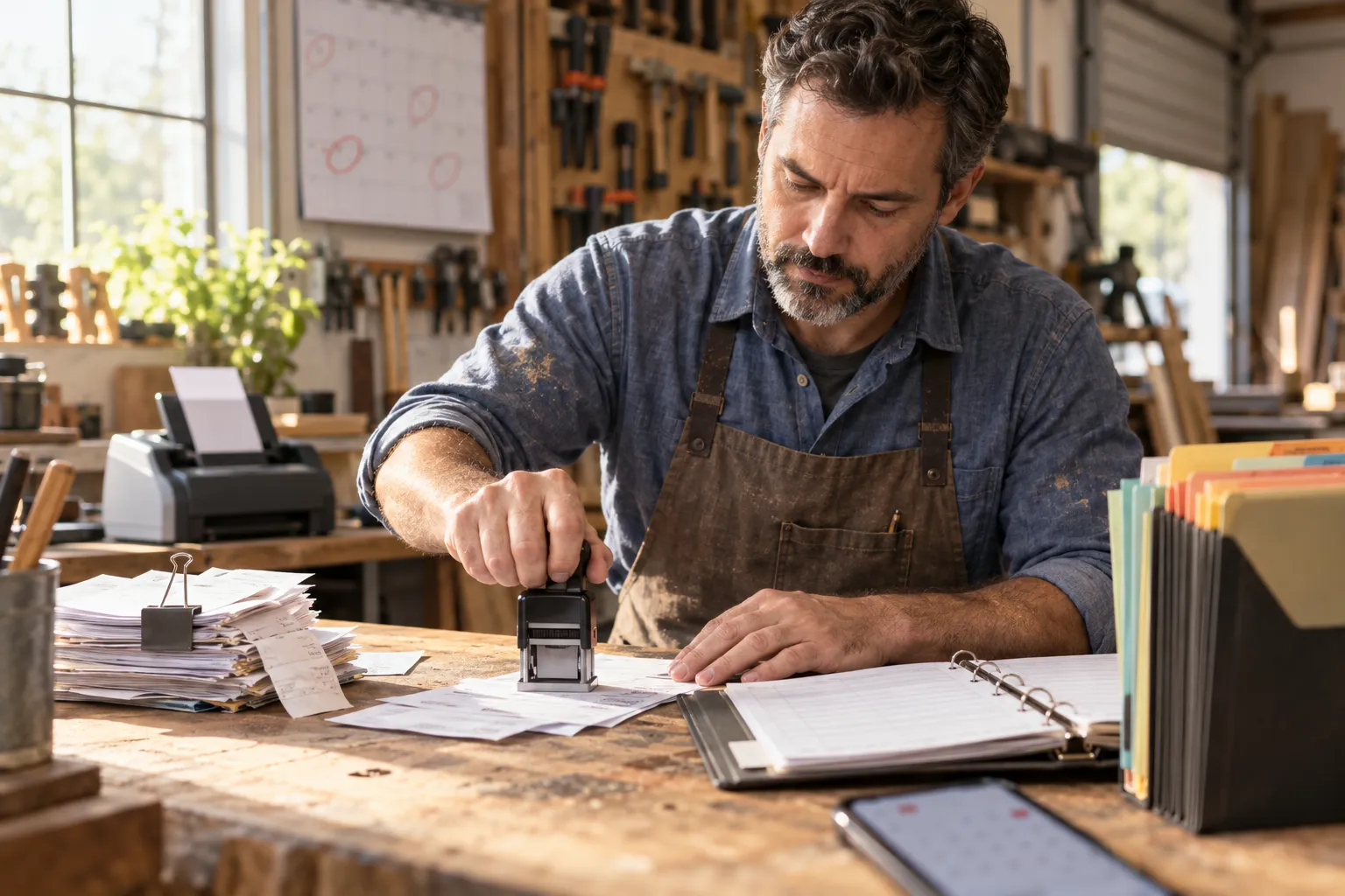 Tax Planning for Business Owners: Legal Strategies to Reduce Your Tax Burden Tax advisor reviewing compliance documents with client at desk
