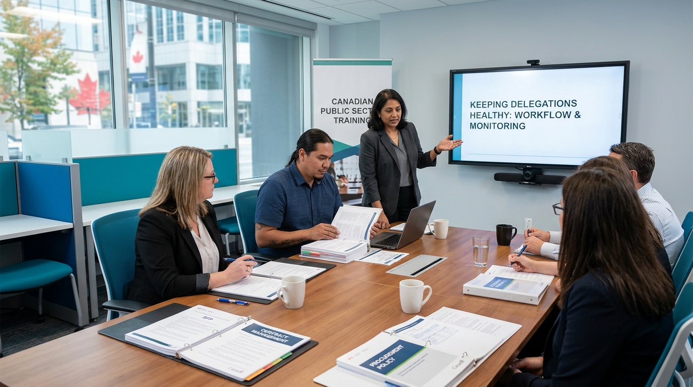 Keeping delegations healthy: workflow, monitoring and warning signs
