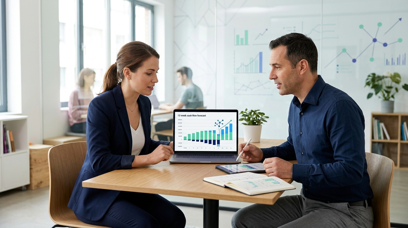 Beyond Spreadsheets: What to Expect in a Fractional CFO's 13-Week Forecasting Package