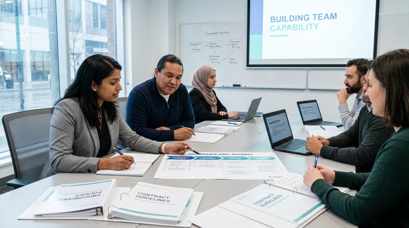A governance-first roadmap and how to build team capability