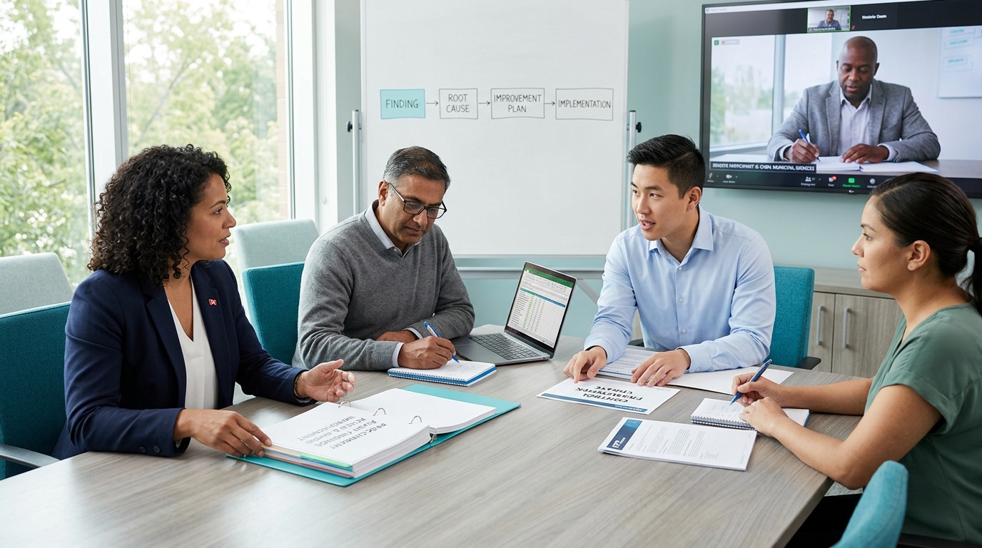 After the audit: turning findings into lasting improvement